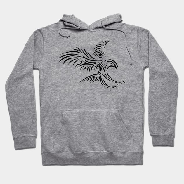 Eagle Hoodie by linesdesigns